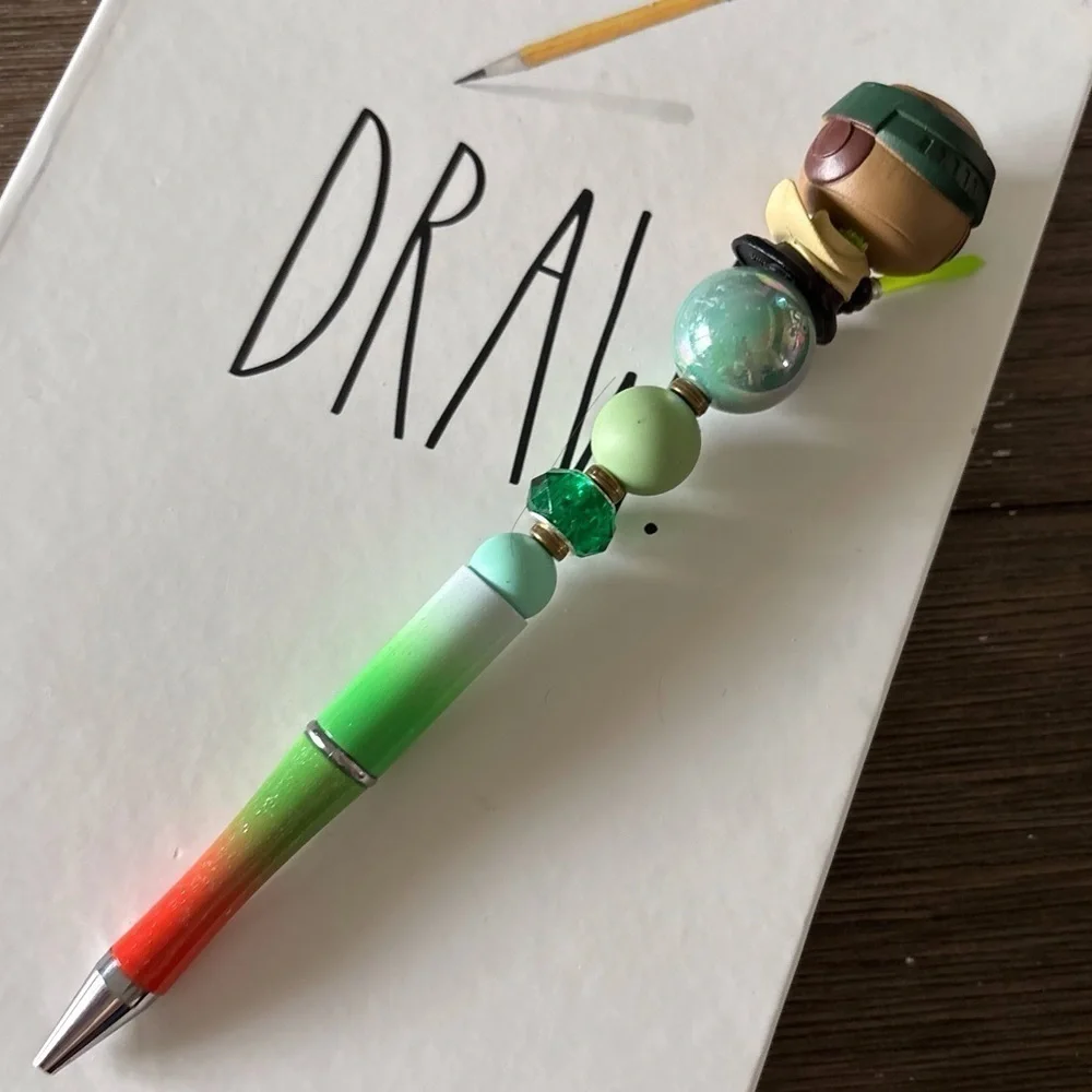 Disney Doorables: Star Wars: Luke Skywalker handmade beaded pen